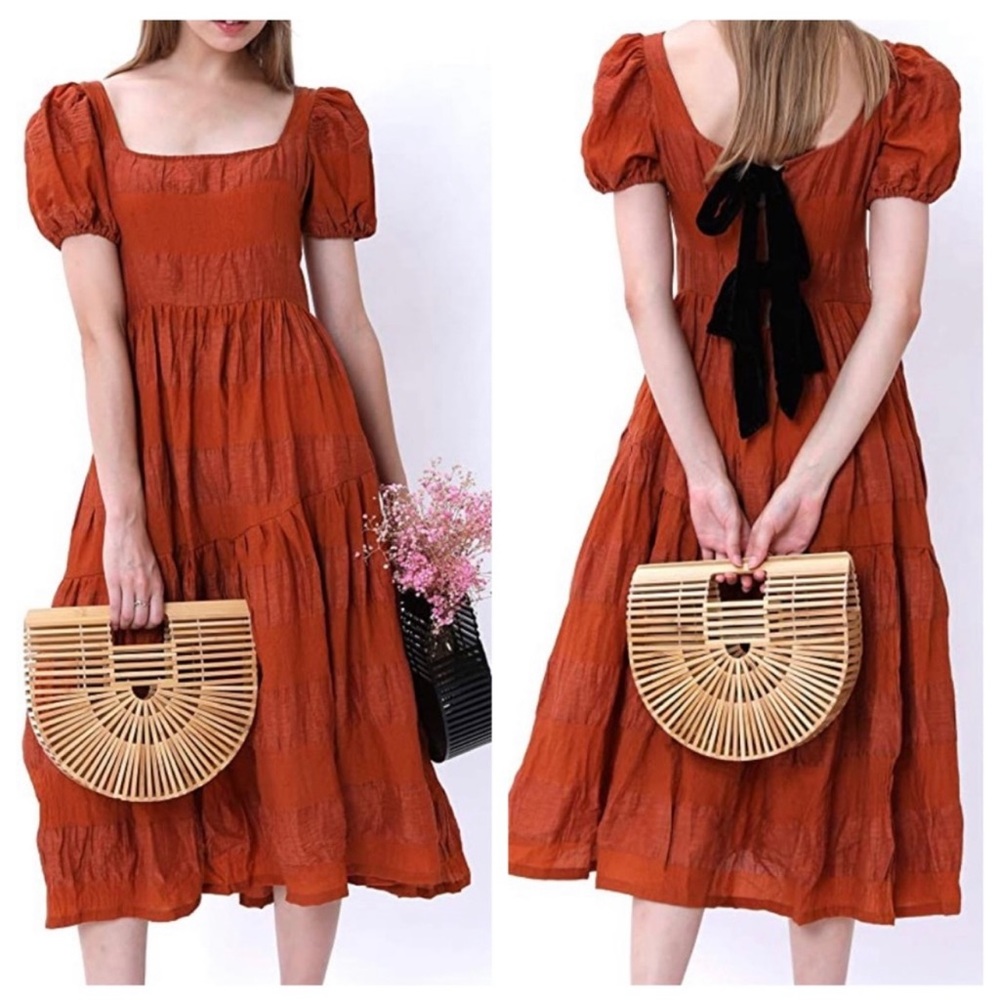 Miuco Bamboo Clutch NWT